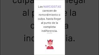 Los NARCISISTAS carecen de remordimiento hasta llegar a la completa indiferencia narcisismo [upl. by Omixam]