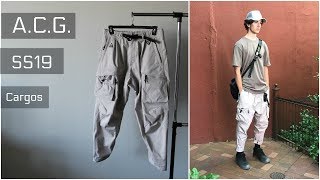 Nike ACG SS19 Cargos  Review amp Styling [upl. by Ardnas]