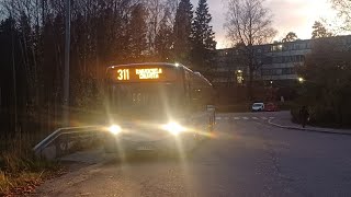 Kah 905 Scania scala lahti 2008 K280UB 6X2 Ride in line 311 [upl. by Oiracam]