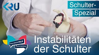 Schulterspezial  Instabilitäten an der Schulter  GesundheitsTALK Rummelsberg [upl. by Vivianne]