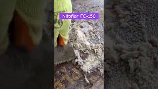 Screed NitoflorTF 10000 amp Nitomortar TC2000 application [upl. by Ruhtracam426]