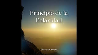 PRINCIPIO DE LA POLARIDAD [upl. by Ditmore]