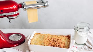 Lasagna recipe  KitchenAid [upl. by Tamsky]