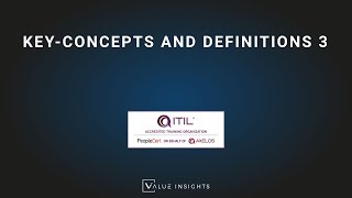 ITIL® 4 Foundation Exam Preparation Training  KeyConcepts and Definitions 3 eLearning [upl. by Leahsim]