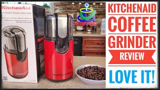 KitchenAid Blade Chop Coffee Grinder Review [upl. by Enytsirk513]