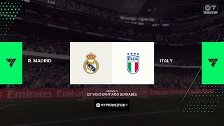 EA Sports FC 25  Online Season Match Gameplay Real Madrid ESP Vs Italy Country Vs Club [upl. by Ivens950]