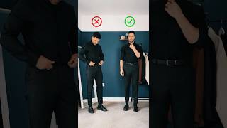 Fashion Hack How To Wearing Shirts yes or no shotsvideo mensfashion youtubeshorts [upl. by Amby]