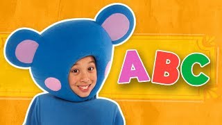 ABC Song with Eep the Mouse  WOW ENGLISH PHONICS SONG  New Mother Goose Club Video [upl. by Nosniv]