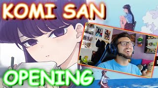 PRECIOSO KOMI SAN OPENING REACCION [upl. by Aterg412]