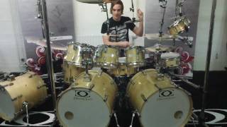 DrumCraft Series 6 Demonstration  Moderndrumsdk [upl. by Thornburg]