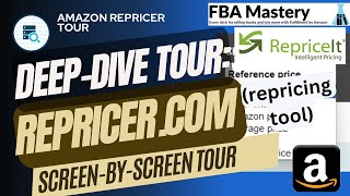 Deepdive tour of Repricercom screenbyscreen [upl. by Noiztneb]