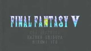 ファイナルファンタジー5 FINAL FANTASY 5 オープニング [upl. by Riay]