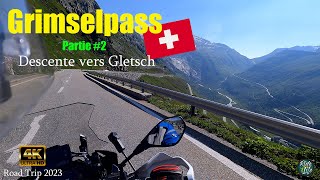 Suisse 2023  Col du Grimsel 2 en BMW 1250 GSA [upl. by Aloek]