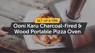 It Finally Arrived OONI KARU 12G  Review amp Wood Fired Pizza Cook [upl. by Kingdon]