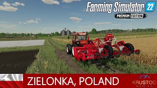 PLANTING THE PARSNIP AND EQUIPPING THE FARM  Zielonka Poland  FS22  EP2 [upl. by Retseh]