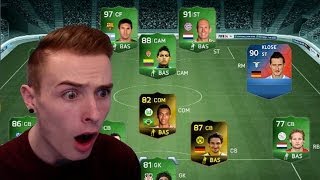 FIFA 14  35K PACK OPENING FOR 90 RATED KLOSE [upl. by Bezanson486]