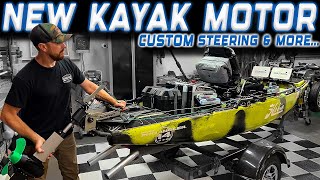 NEW Kayak Motor Install  BETTER FASTER CHEAPER 👉🏼 NK300 Kayak Trolling Motor [upl. by Otrebron]