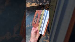 FIELD NOTES BOOK LEATHER POCKET BOOK MAGNETIC CLOSURE KNIPEX PLIERS CUSTOM BOOK pocketnotebook [upl. by Nyar]