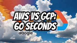 AWS vs Google Cloud Key Differences in 60 Seconds AWS GoogleCloud [upl. by Jamilla]