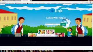 Airlink WiFi Hotspot based on Minihotspot [upl. by Enifesoj]