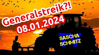 Der Deutsche Bauernverband ruft auf Bauernproteste ab dem 08012024 in ganz Deutschland [upl. by Bello]