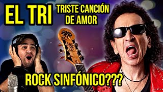 EL TRI  TRISTE CANCIÓN DE AMOR SINFÓNICO  Reacción y Análisis  Gabriel Vocal Coach  SUBTITLED [upl. by O'Reilly]