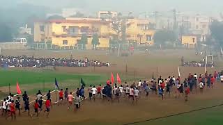 Army Rally Bharti Muzaffarnagar  8 December 2017  Live Running Video  3rd Watch   GD [upl. by Anastasio]