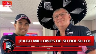 Exjefe de Checo Pérez Otmar Szafnauer pagó el salario del equipo 2 veces de su propio bolsillo [upl. by Quenna]