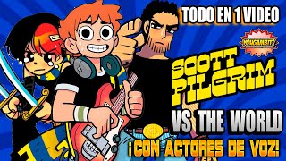 Videocomic Scott Pilgrim Contra el Mundo Original 🎸 Película Completa con Voces 🎮 YouGambit [upl. by Rehtae]