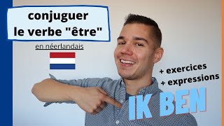 Conjugaison du verbe être au présent en néerlandais  apprendre le néerlandais pour débutants 🇳🇱 [upl. by Anehc524]