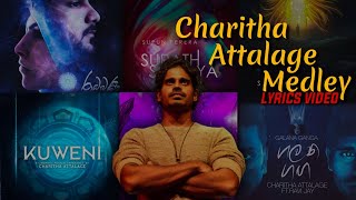 Charitha Attalage Medley  Mahiru Senarathne  Lyrics Video [upl. by Nangem]