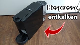 Nespresso Kaffeemaschine entkalken  So wirds gemacht [upl. by Aner636]