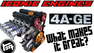 Toyota 4AGE  What makes it GREAT ICONIC ENGINES 1 [upl. by Ennairek]