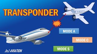 What is a Transponder  Different Modes of Transponders  Advantage of Transponder on an Aircraft [upl. by Remmer]