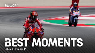 Best MotoGP™ Moments 🔥 2024 CatalanGP [upl. by Nemrak11]