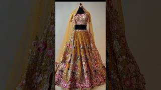 Most beautiful lehenga design ❣️🥰 lehenga bridallehenga latescollection fashion trending [upl. by Akenehs250]