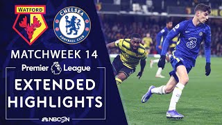 Watford v Chelsea  PREMIER LEAGUE HIGHLIGHTS  1212021  NBC Sports [upl. by Eniad]