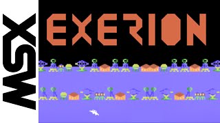 MSX Exerion 1984 100 Stage Longplay [upl. by Loraine]