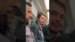 La pire blague dans le métro à Lille 😂 [upl. by Akimed]