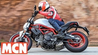 Ducati Monster 797  First Ride  Motorcyclenewscom [upl. by Carleton159]