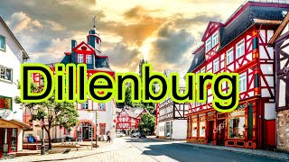 Dillenburg Germany 🇩🇪 Walking Tour 4K Video [upl. by Aicatan637]