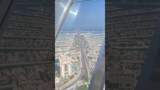 Incredible view of man made islands palm jumhera dubai 🏝️ [upl. by Bronson590]