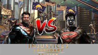 Injustice 2  Superman Vs Bizarro Medium [upl. by Laryssa]