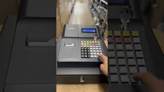 SAM4s ER260EJ Electronic Cash Register [upl. by Anaeli]