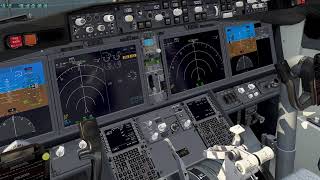 XP11 Vulcan EGKKEGNM Zibo 737 MAX 8 RTX3090 Max settings ORBX GB [upl. by Frydman]