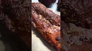 HOW TO SMOKE RIBS IN A PELLET SMOKER [upl. by Nomael]