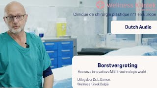 Borstvergroting met implantaten Minimally Invasive Breast Implant Surgery MIBIS [upl. by Eillim]