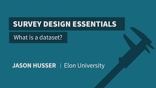 What is a dataset [upl. by Gazzo]