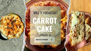 Carrot Cake Focaccia Reel [upl. by Ivette539]