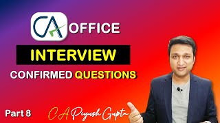 6 CA Firm Interview Questions amp Answers Accountant Job Interview Questions [upl. by Aerbua]